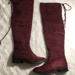 Above the knee boots